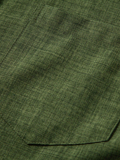 Stand Collar Shirt & Linen Trousers